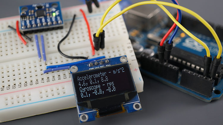 Arduino Board MPU6050 Module Accelerometer Gyroscope Temperature Sensor Module Parts Required