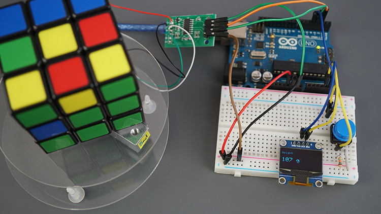 Arduino digital scale demonstration