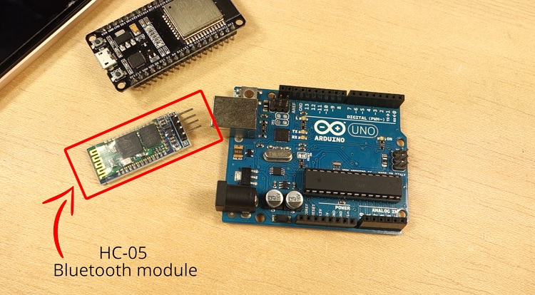 hc-05 bluetooth module arduino ESP32