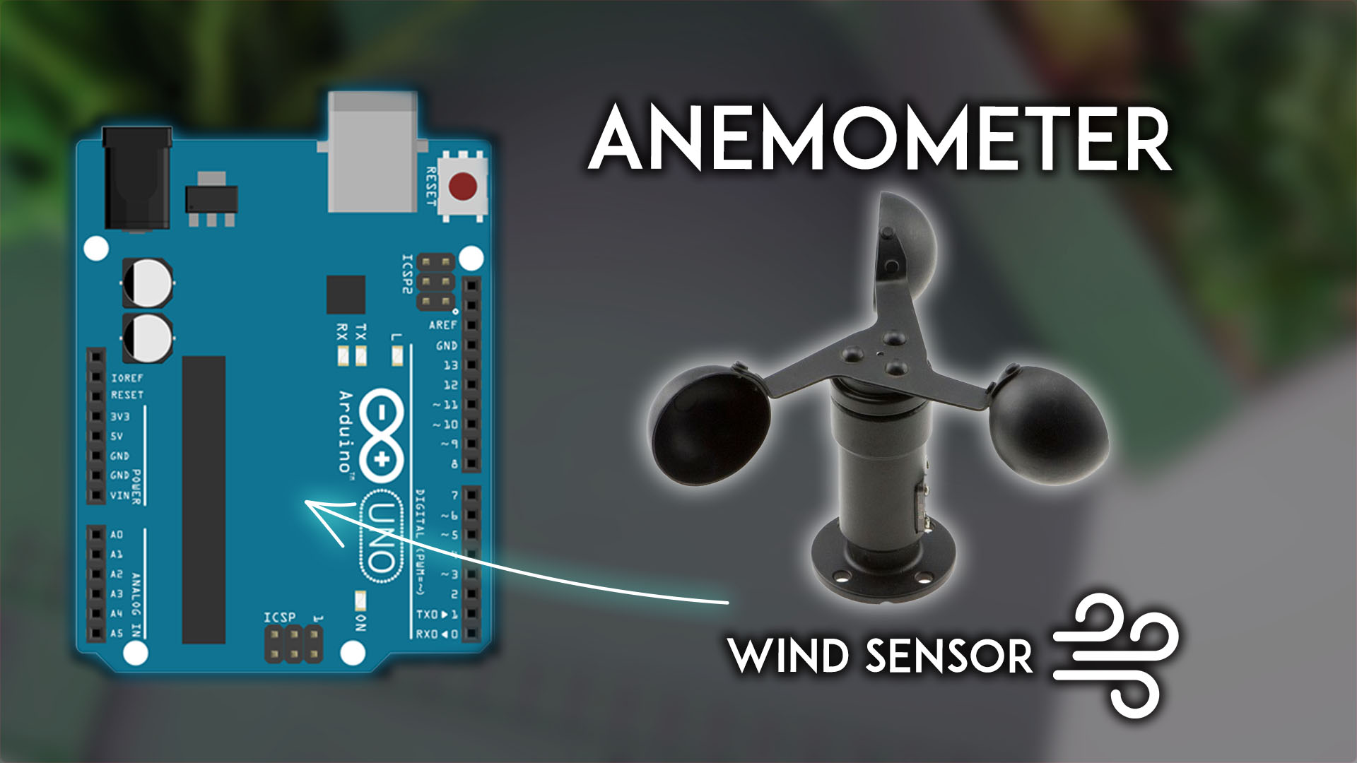 Arduino with an Anemometer: Measure Wind Speed