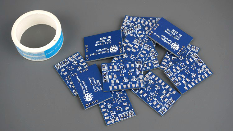 Auto Power Off Circuit PCBs