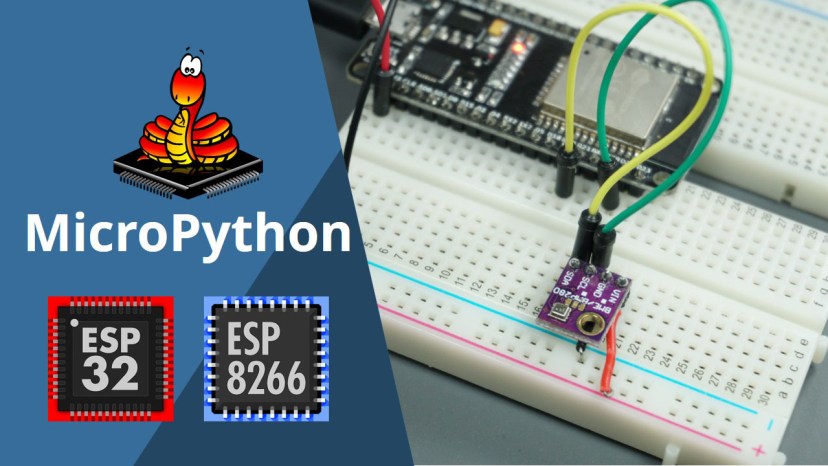 MicroPython BME280 with ESP32 and ESP8266 Temperature, Humidity and Pressure