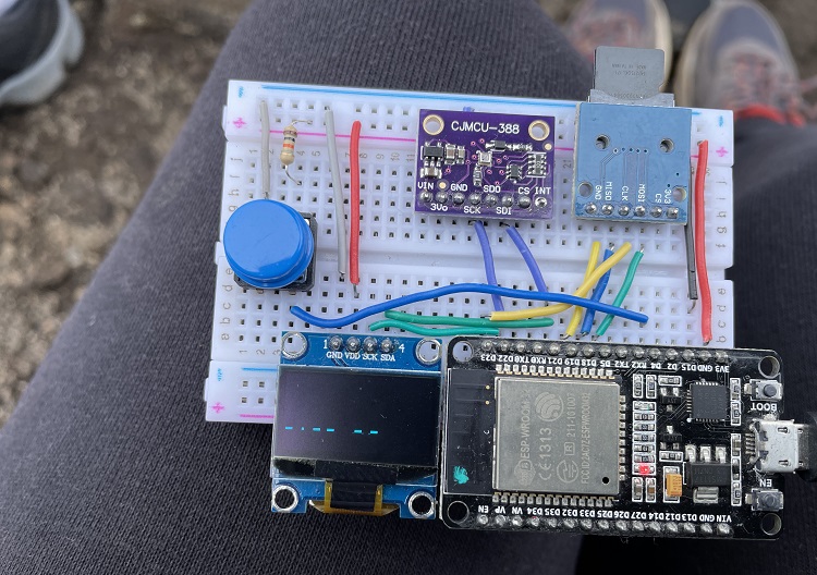 BMP388 Datalogger ESP32