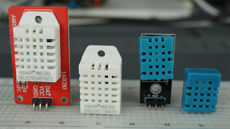 DHT11/DHT22 Temperature and Humidity Sensors 