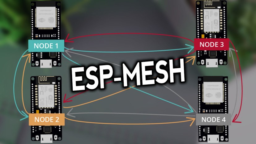 ESP-MESH with ESP32 and ESP8266: Getting Started