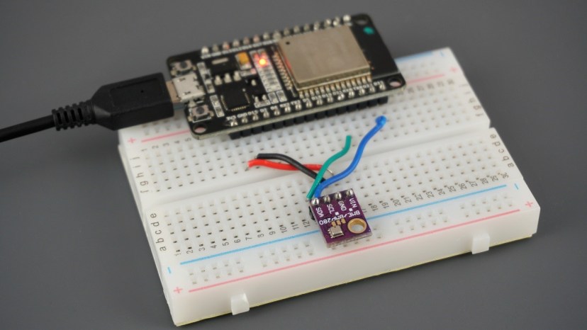 ESP32 with BME280 Sensor using Arduino IDE Pressure, Temperature, and Humidity