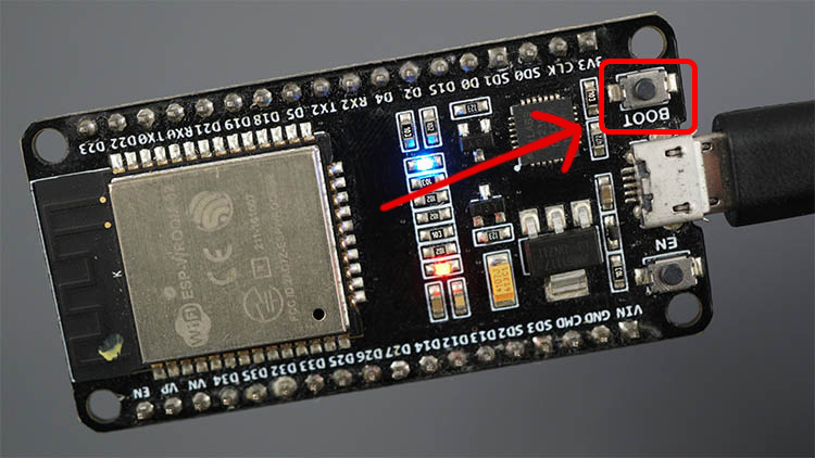 ESP32 BOOT button