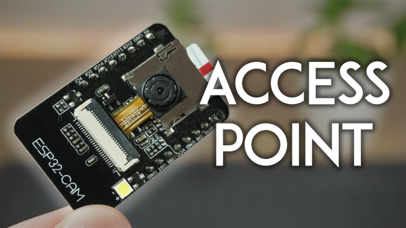 ESP32-CAM Set Access Point AP for Web Server Arduino IDE