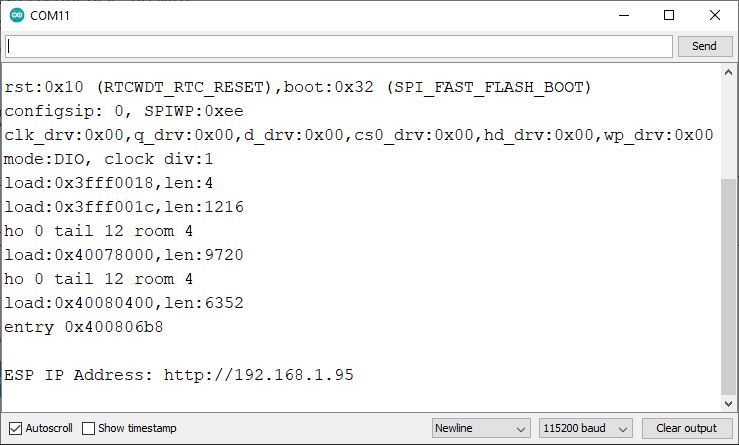ESP32-CAM Web Server Color Tracking Demonstration OpenCV.js IP Address