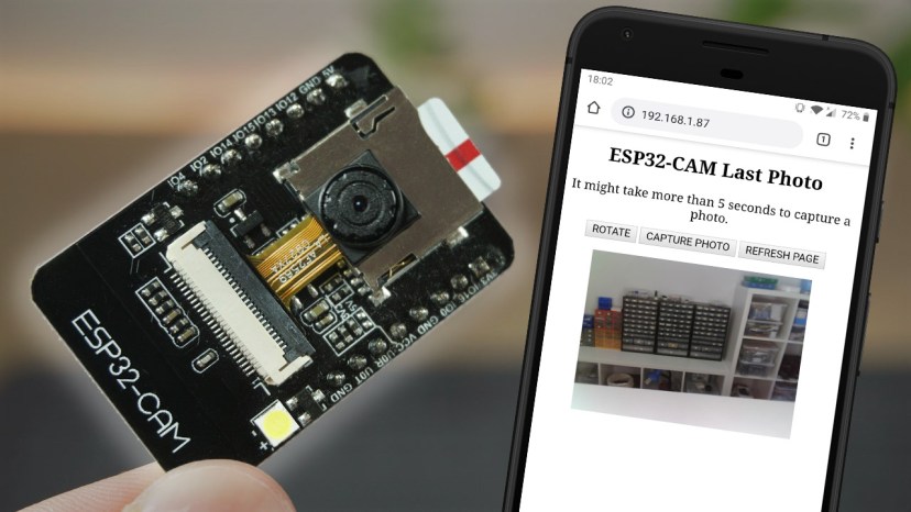ESP32-CAM Take Photo and Display in Web Server