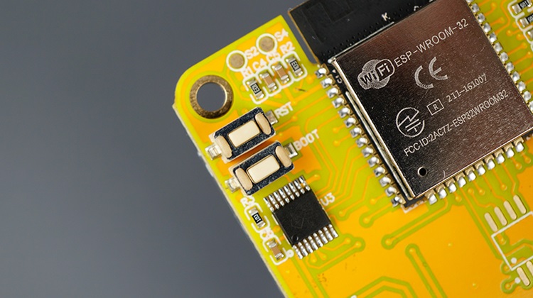 ESP32 Cheap Yellow Display BOOT and Reset RST Button