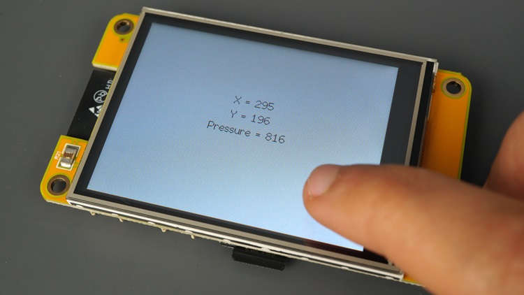 ESP32 Cheap Yellow Display CYD Board ESP32-2432S028R Touchscreen Testing