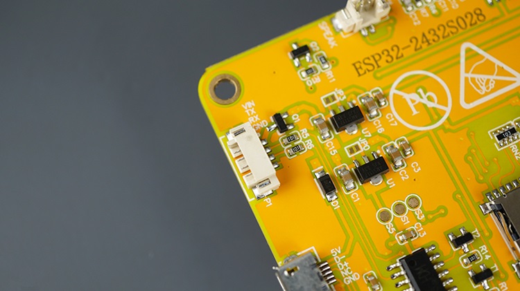 ESP32 Cheap Yellow Display RX TX Serial Connector