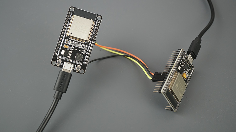ESP32 communication via UART