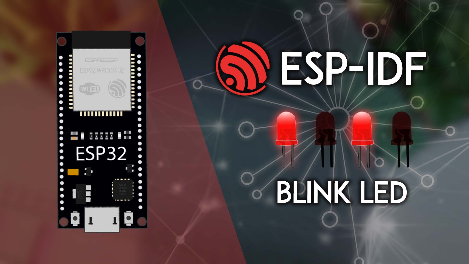 ESP-IDF ESP32 Blink LED Example VS Code