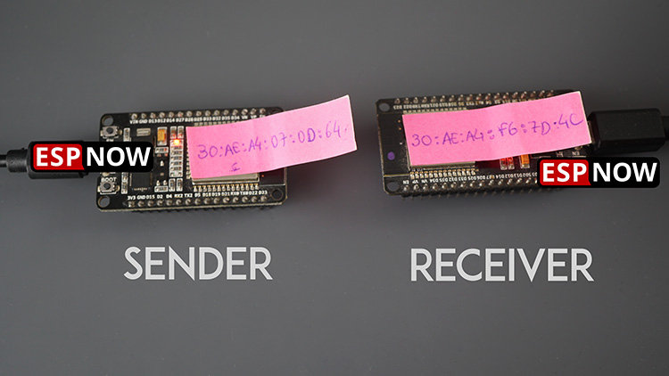 ESP32 ESP-NOW MicroPython Point to Point Communication