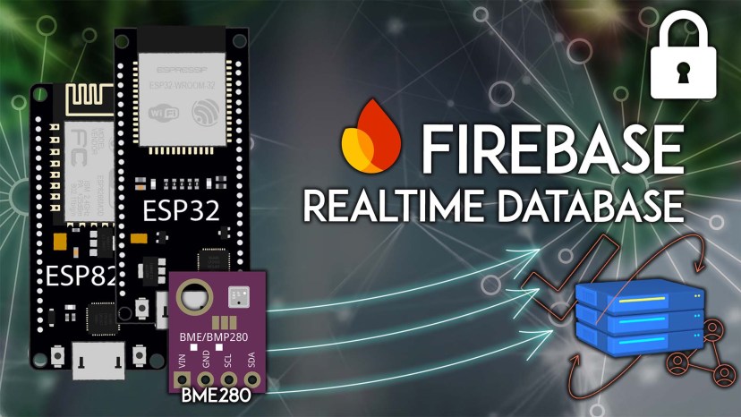 ESP32 ESP8266 NodeMCU Firebase Send BME280 Sensor Readings to the Realtime Database