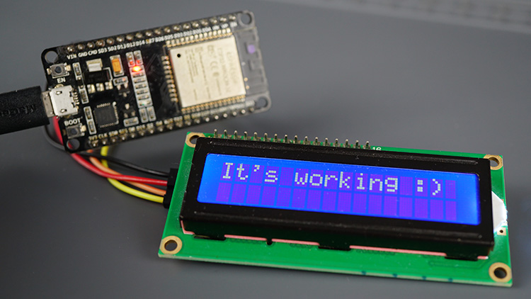 ESP32/ESP8266 LCD Display Testing with Micropython