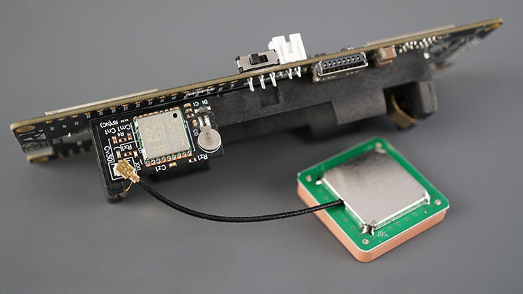 ESP32 LILYGO TTGO T-A7670G Dev Board with GPS connected antenna