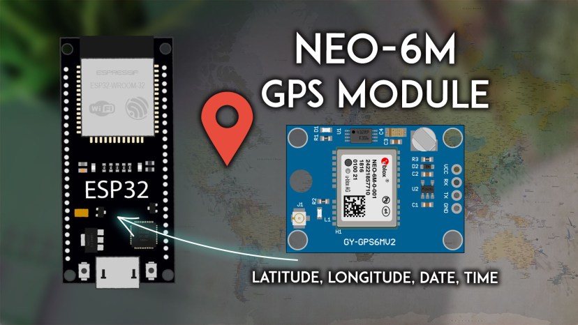 ESP32 with NEO-6M GPS Module Arduino IDE