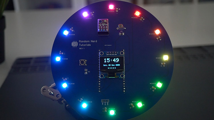 ESP32 Weather Station Interface Project OVerview