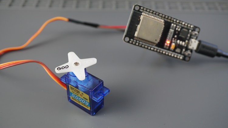 ESP32 with Servo Motor
