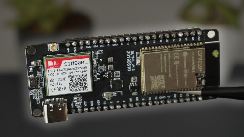TTGO T-Call ESP32 SIM800L: Publish Data to Cloud without Wi-Fi