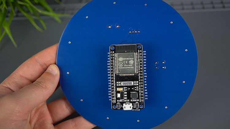 Stacked board PCB Weather Station Interface Shield