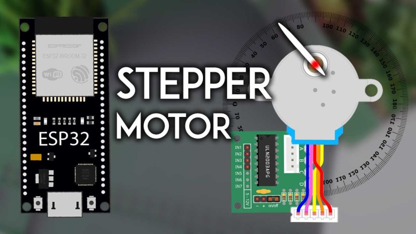 ESP32 with Stepper Motor 28BYJ-48 and ULN2003 Motor Driver