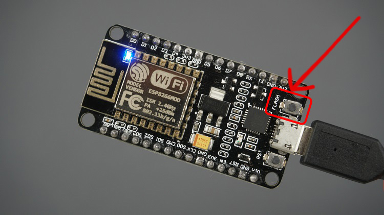 ESP8266 BOOT button