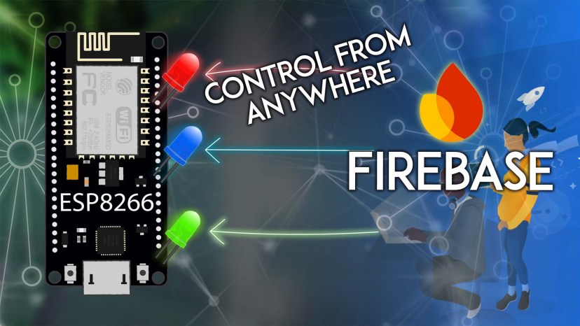 ESP8266 Control GPIOs from anywhere using Firebase