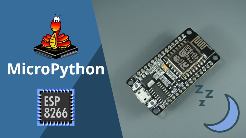 MicroPython ESP8266 Deep Sleep and Wake Up Sources