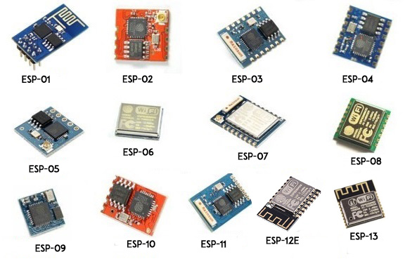 ESP8266 NodeMCU Development Boards Versions