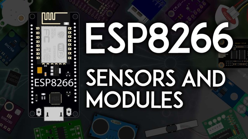 ESP8266 NodeMCU 20 Free Guides for Sensors and Modules