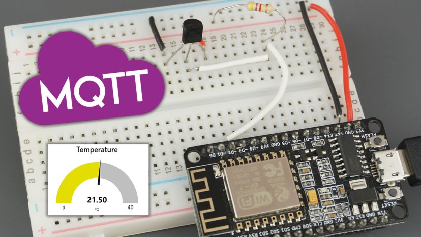 ESP8266 NodeMCU MQTT - Publish DS18B20 Temperature Readings (Arduino IDE)