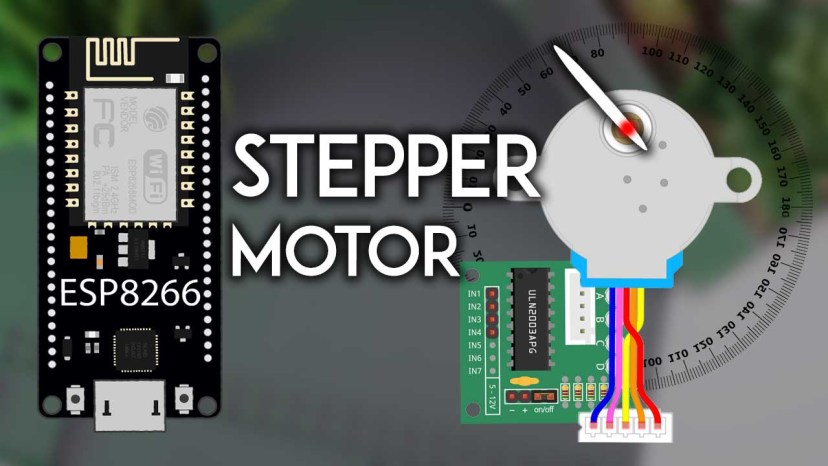 ESP8266 NodeMCU with Stepper Motor 28BYJ-48 and ULN2003 Motor Driver Arduino IDE