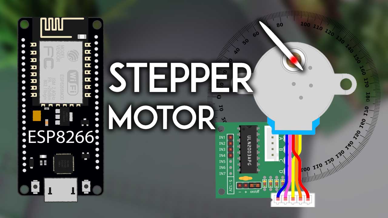 ESP8266 NodeMCU with Stepper Motor 28BYJ-48 and ULN2003 Motor Driver Arduino IDE