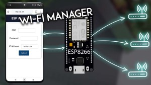 ESP8266 NodeMCU Create a Wi-Fi Manager AsyncWebServer library
