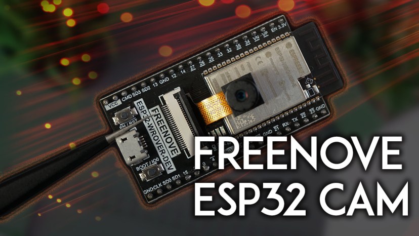 Getting Started with the Freenove ESP32-Wrover CAM Board