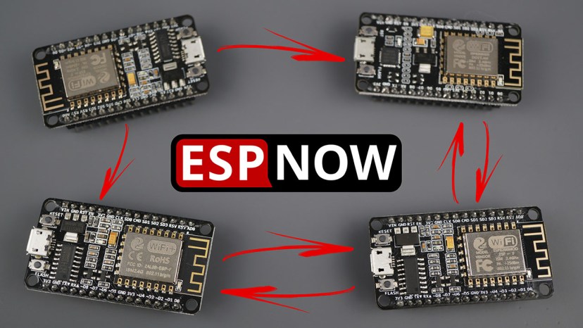 Getting Started with ESP-NOW ESP8266 NodeMCU with Arduino IDE