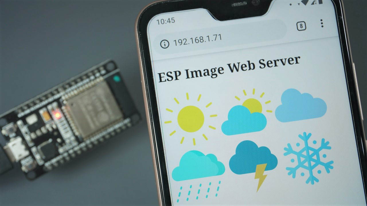 How to Display Images in ESP32/ESP8266 Web Server