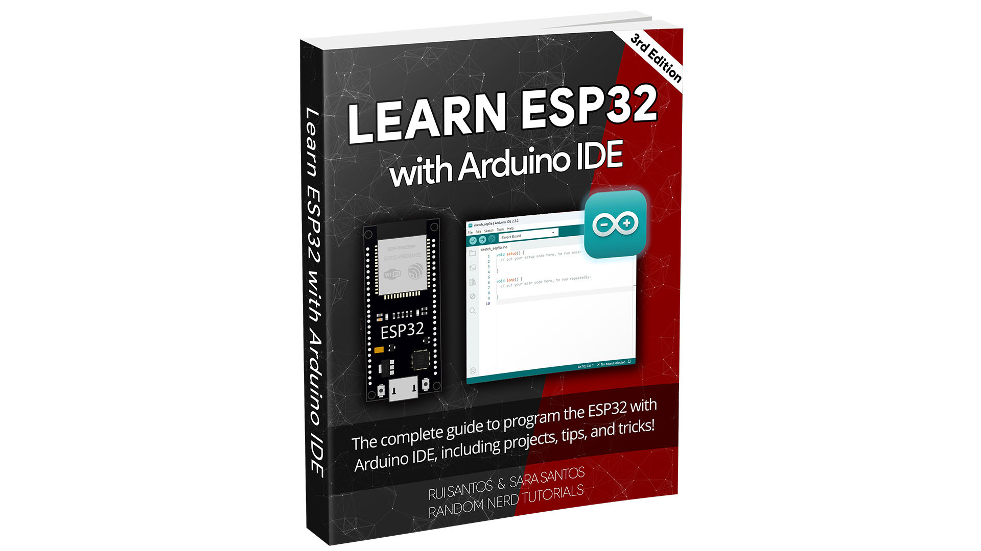 Learn ESP32 with Arduino IDE eBook 3rd edition featured image