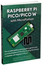 Learn Raspberry Pi Pico W with MicroPython eBook new cover