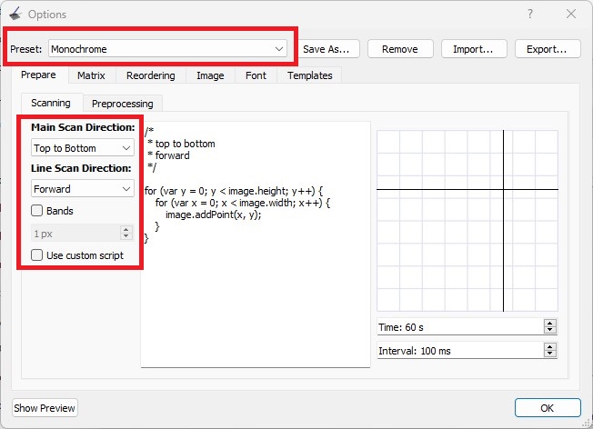 Display Bitmap Images OLED convert image export
