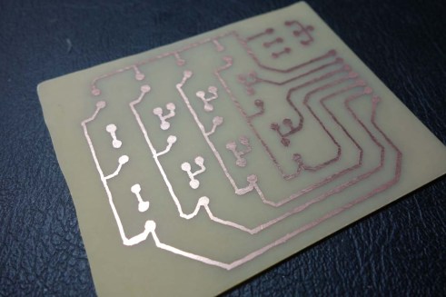 Etched PCB