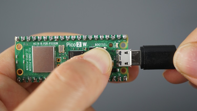 Put Raspberry Pi Pico 2 into bootloader mode