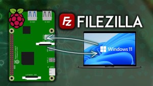 Transfer Files to and from Raspberry Pi using FileZilla FTP Windows PC