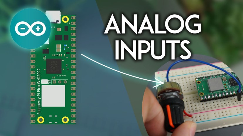 Raspberry Pi Pico Analog Readings with Arduino IDE