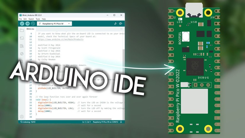 Programming Raspberry Pi Pico with Arduino IDE