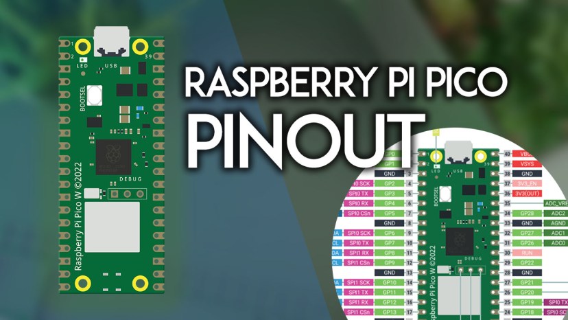 Raspberry Pi Pico and Pico W Pinout Explained